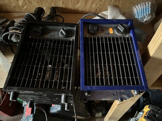 2 Stk. Varmeapparat BILTEMA