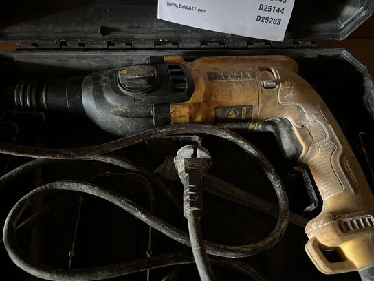 Vinkelsliber, Borehammer, Rundsav DEWALT