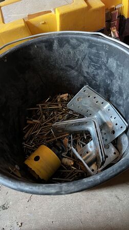 Blandet Lot  Værktøj, Skruer, Værktøjsks.