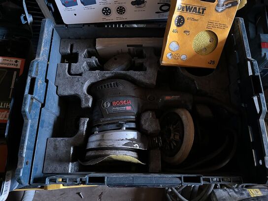 Excentersliber BOSCH GEX125 + Ks. Med Skruer