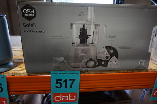 OBH Nordica Soleil foodprocessor FO342EN0 (grå) 