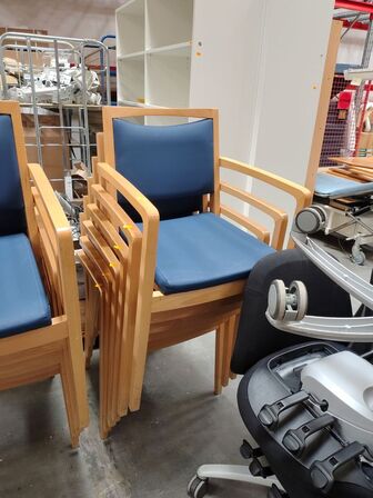 12 stk. konferencestole SCHOU ANDERSEN