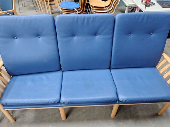 3-personers loungesofa samt stol  SCHOU ANDERSEN