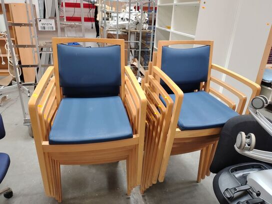 12 stk. konferencestole SCHOU ANDERSEN