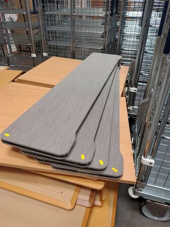 Fire stk. Støjskærme