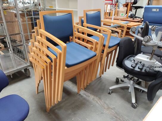 12 stk. konferencestole SCHOU ANDERSEN