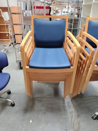 12 stk. konferencestole SCHOU ANDERSEN