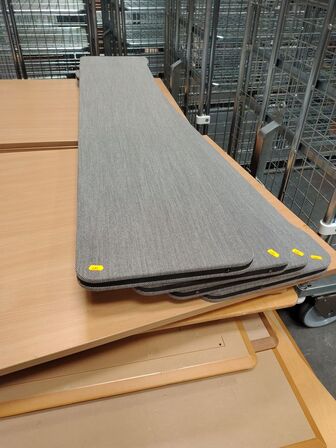 Fire stk. Støjskærme