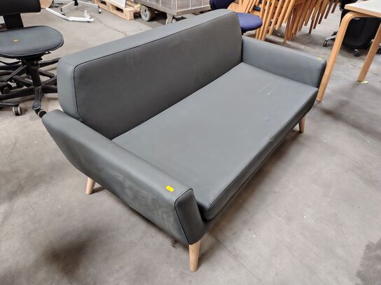 2-personers sofa, grå 