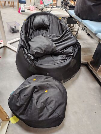 Protac SenSit kuglestol med skammel