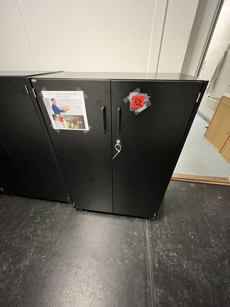 Tre kontorskabe, EFG 