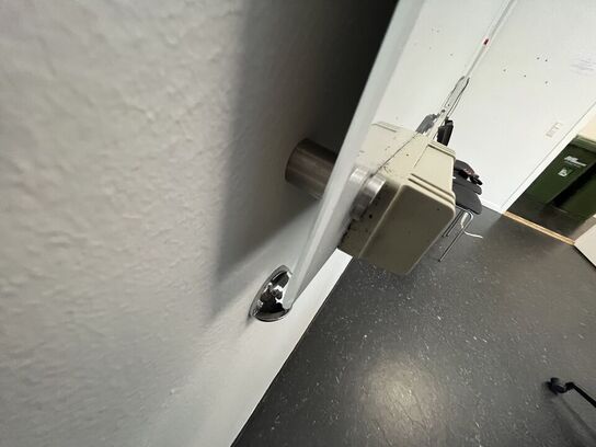 Stor glastavle, hvid. 