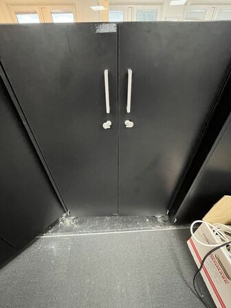 Seks kontorskabe, EFG 