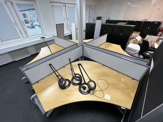 Fire hæve/sænkeborde