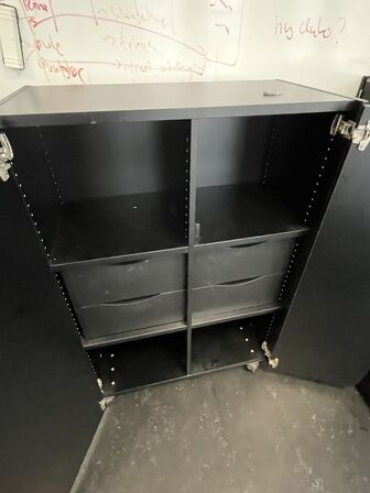 Tre kontorskabe, EFG 