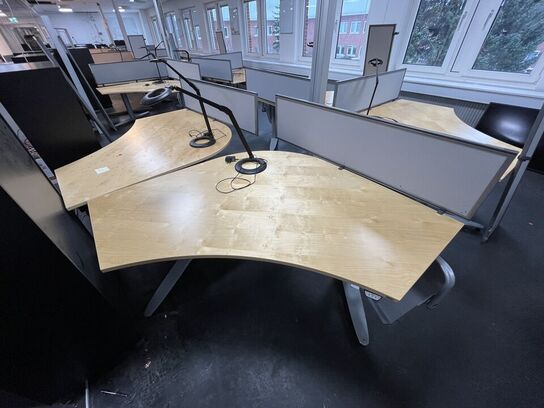 Fire hæve/sænkeborde