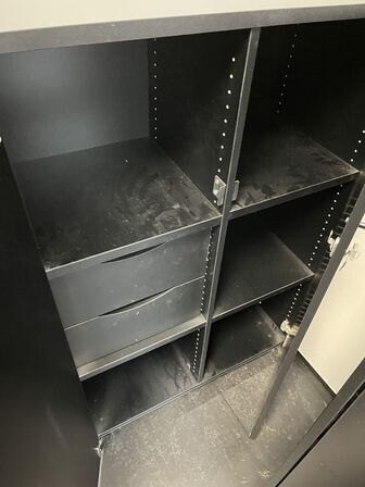 Tre kontorskabe, EFG 