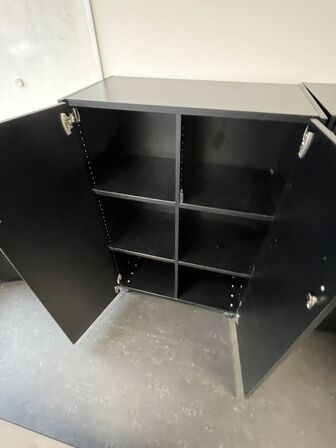 Tre kontorskabe, EFG 