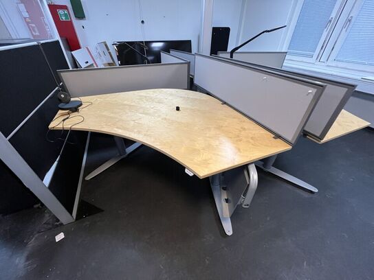 Fire hæve/sænkeborde