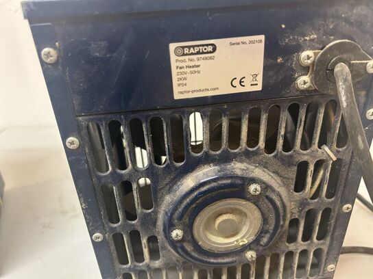 JGEL Varmeblæser og RAPORT Varmeblæser