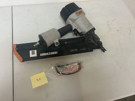 TJEP Sømpistol GRF 34/105 samt sikkerhedsbriller