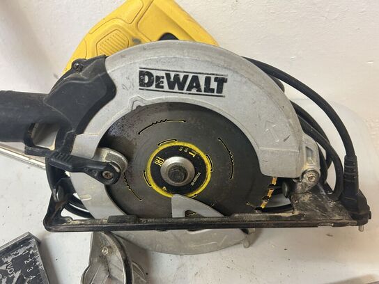 DEWALT Rundsav DW560 samt blandet værktøj, se billeder