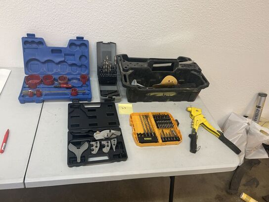 Blandet værktøj, Hulborsæt, bor, mm.