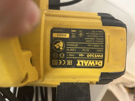 DEWALT Rundsav DW560 samt blandet værktøj, se billeder
