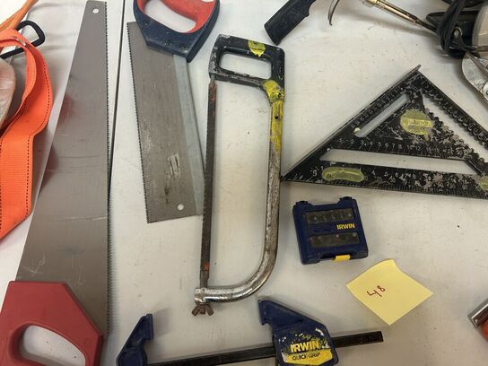 DEWALT Rundsav DW560 samt blandet værktøj, se billeder