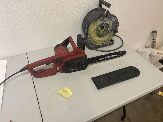 HURRICANE Elektrisk motorsav & kabeltromle