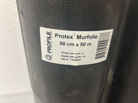 Murfolie 50cm x 50m 2 ruller