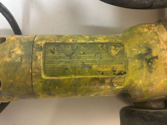 DEWALT Vinkelsliber D28492 og Vinkelsliber (ukendt model)