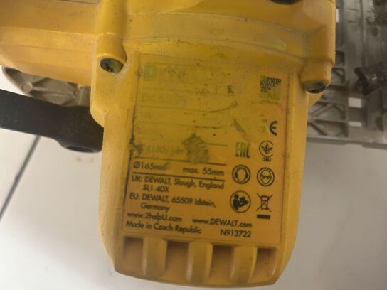 DEWALT Varmepistol DCE530 & DEWALT Rundsav DCS391