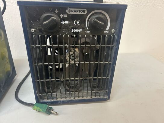 JGEL Varmeblæser og RAPORT Varmeblæser