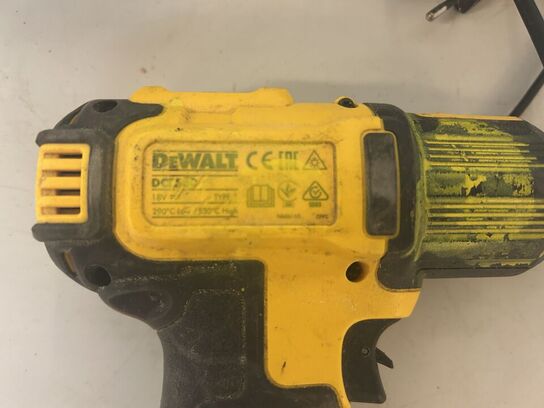 DEWALT Varmepistol DCE530 & DEWALT Rundsav DCS391