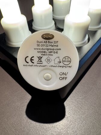 Duni Joy Led lys Flx 12 Led lys