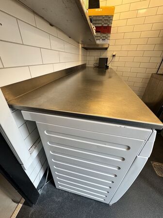 Bordplade, Rustfrit stål