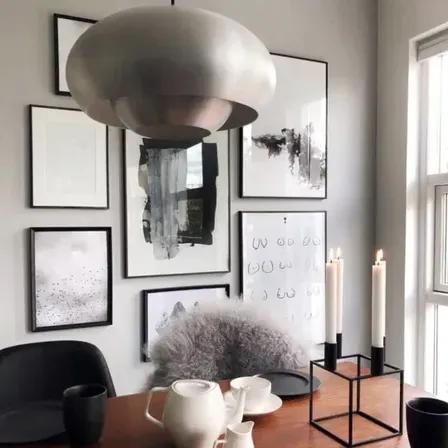 Frandsen champ pendel brushed aluminium 37,5 cm(ubrugt)