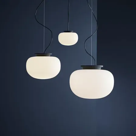 Frandsen supernate pendel ø38 i opalhvidt glas(ubrugt)