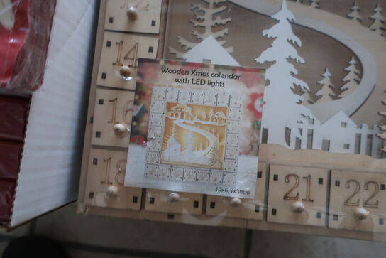 2 stk. julekalendere samt servietter