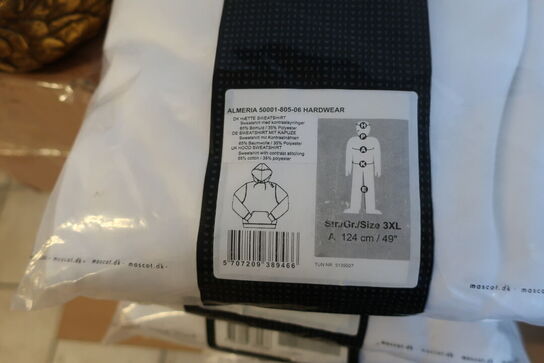 6 stk. hættetrøjer