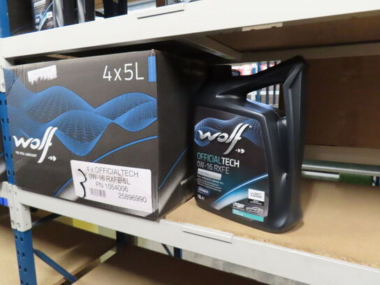 Stort sortiment motorolie