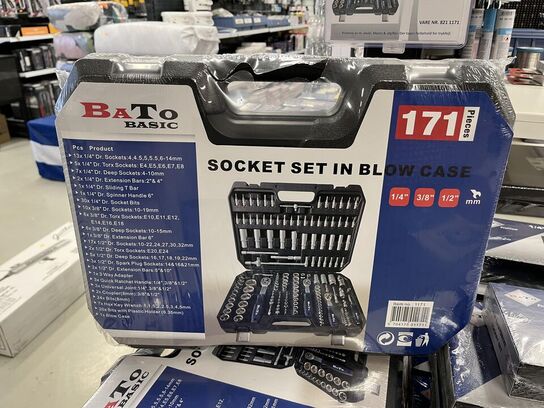 BaTo Topnøglesæt m. 171 dele