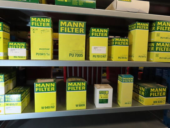 Stort sortiment filtre