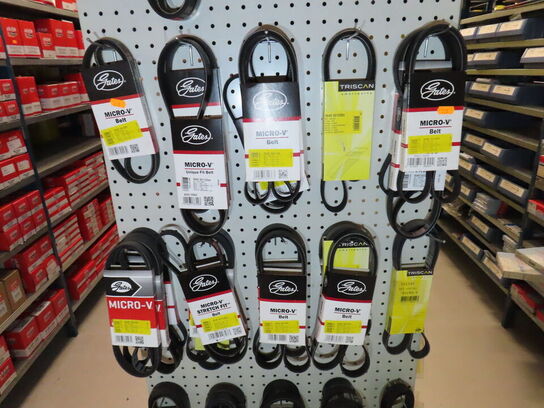 Stort sortiment af remme