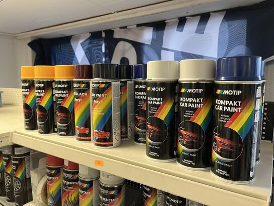 Div. Auto Lak i mange farver