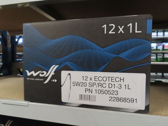 Stort sortiment motorolie