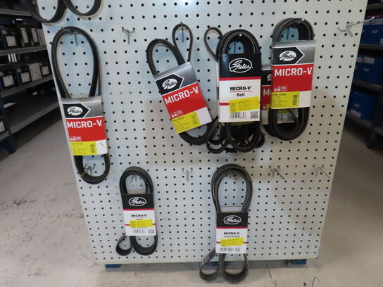 Stort sortiment af remme