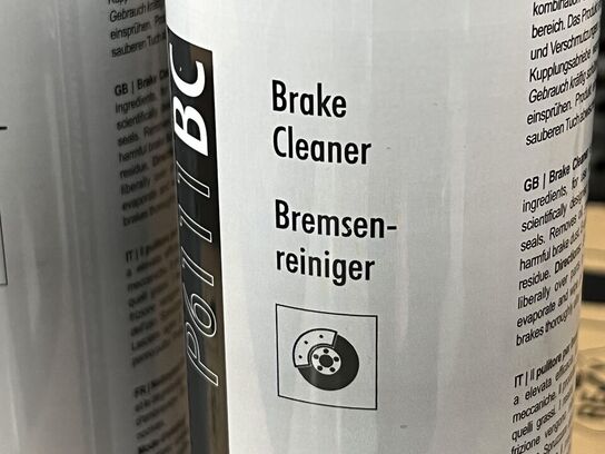 15. Kasser med 6 Stk. Bremse rens