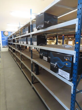 Stort sortiment motorolie